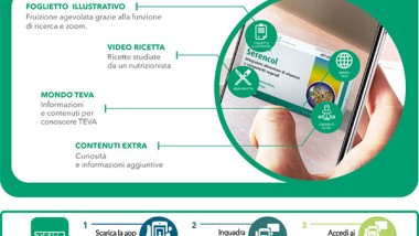 La prima app in realtà aumentata di Teva Italia