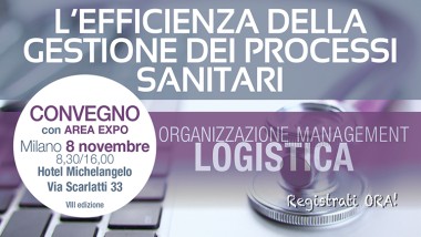 Efficienza dei processi sanitari: online l'agenda
