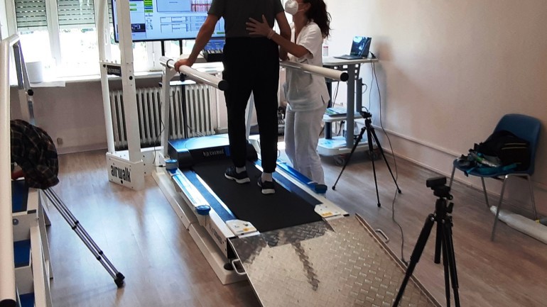 Innovativo tapis roulant al CTO per tornare a camminare 