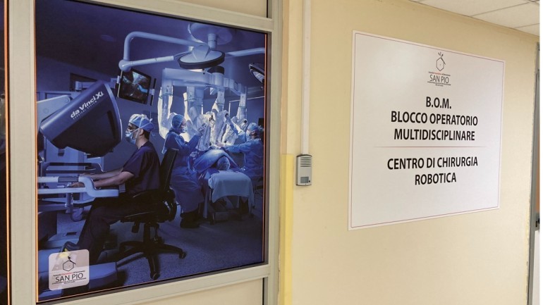 All’Ospedale di Benevento arriva da Vinci Xi
