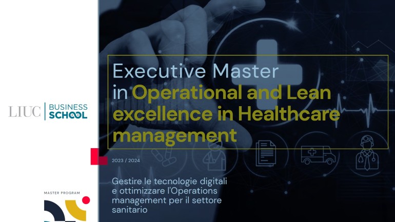 LIUC: master executive dedicato all'efficienza in sanità