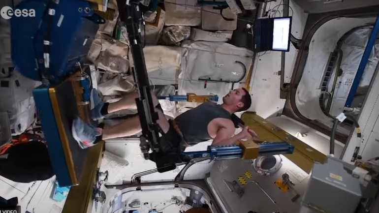 Studio sulla funzionalità muscolare degli astronauti