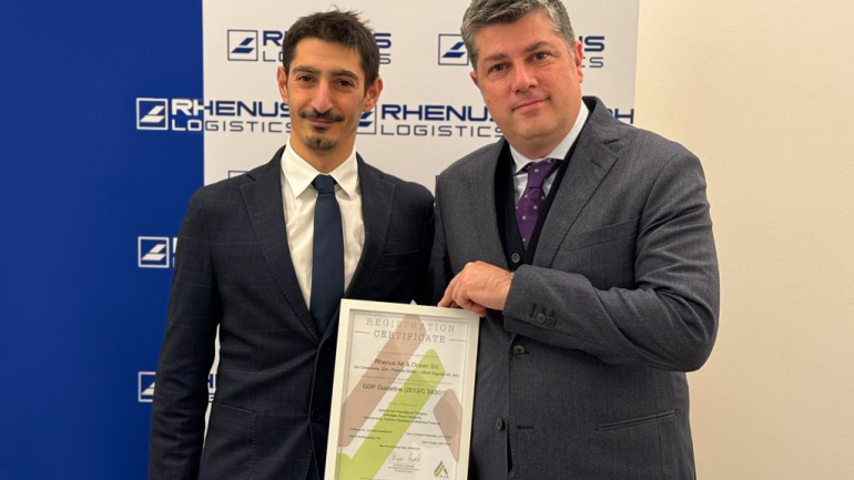 Rhenus certificata per la logistica farmaceutica in Italia