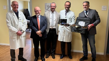 Un nuovo visore per la Chirurgia II del San Gerardo